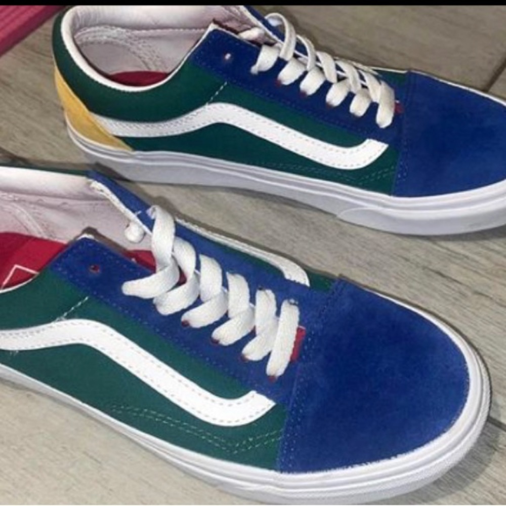 Colorful Vans, Vans, Multicolored